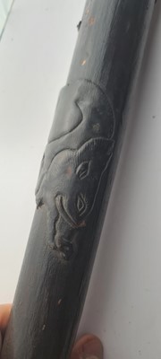 Lot 85 - A Japanese omi no yari (long spear)