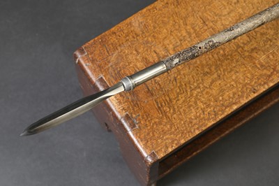 Lot 81 - A Japanese su yari