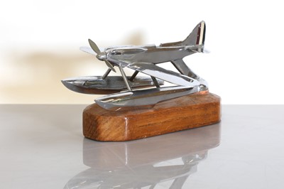 Lot 149 - An Art Deco chromed bronze radiator mascot