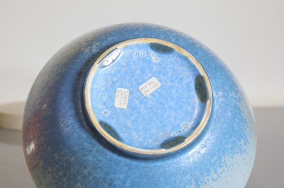 Lot 56 - A collection of six Ruskin pottery items