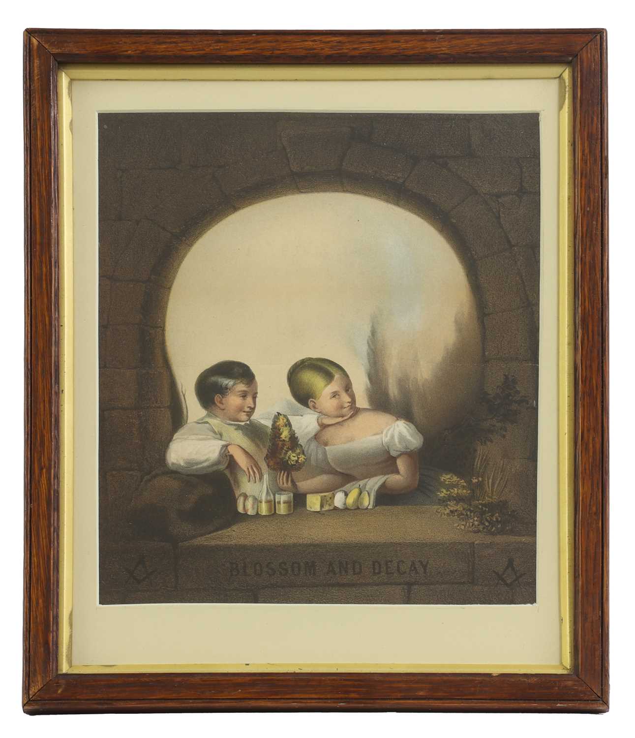 Lot 11 - 'Blossom and Decay' lithograph