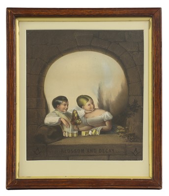 Lot 11 - 'Blossom and Decay' lithograph