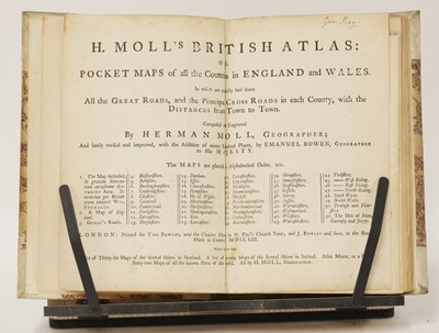Lot 145 - H MOLL'S British Atlas
