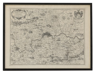 Lot 112 - LONDON MAP