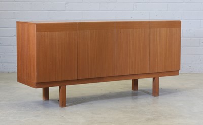 Lot 450 - A Danish teak sideboard