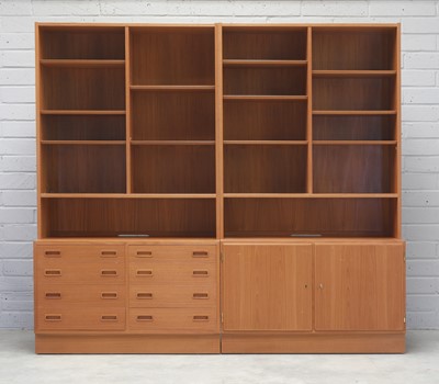 Lot 461 - Two teak wall units