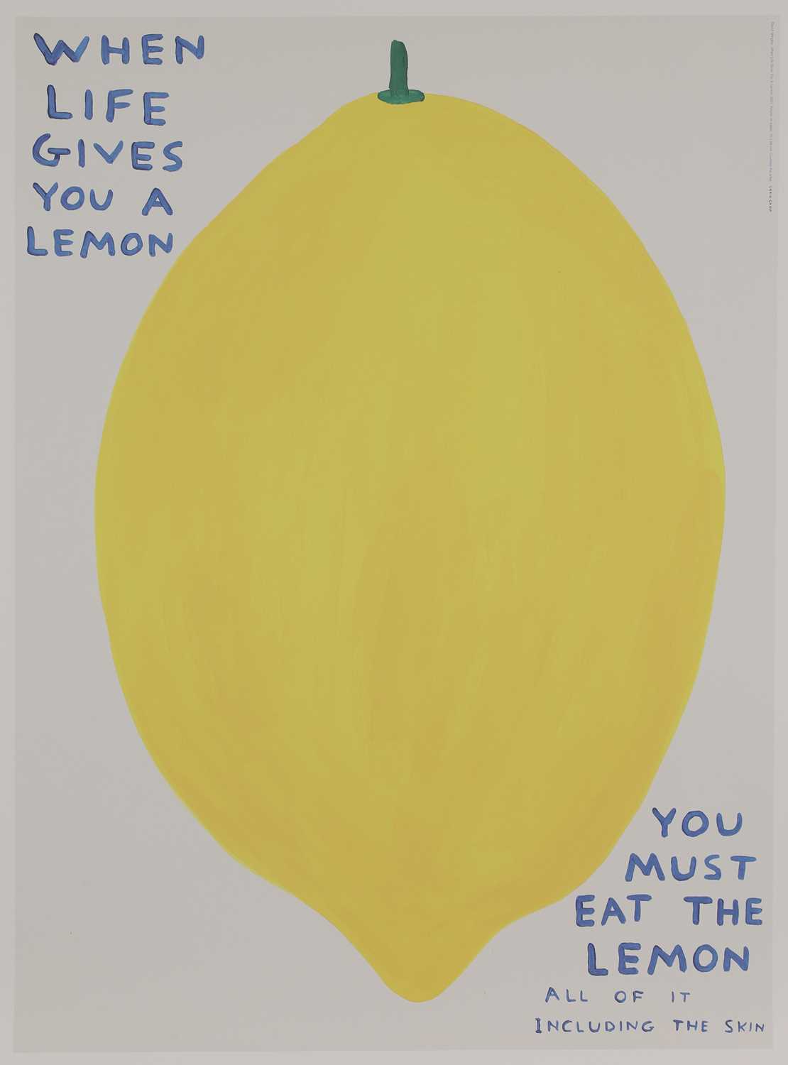 Lot 360 - David Shrigley (b.1968)