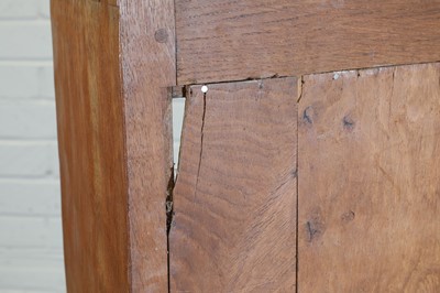 Lot 132 - A Robert 'Mouseman' Thompson oak open bookcase