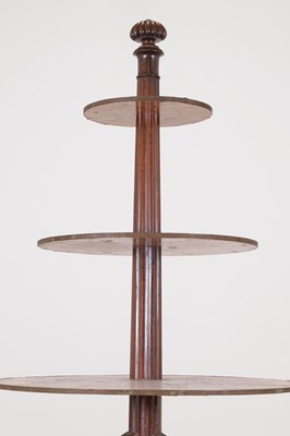 Lot 144 - A three-tier dumb waiter