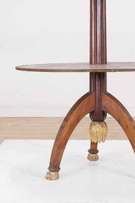 Lot 144 - A three-tier dumb waiter
