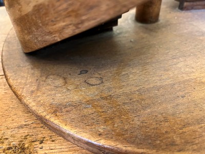 Lot 64 - A mahogany architectural staircase model