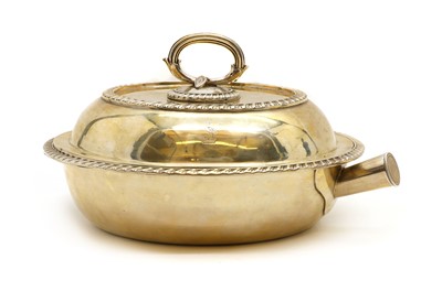 Lot 18 - A silver chafing dish