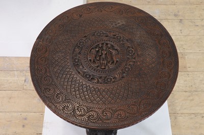 Lot 296 - Two Indian hardwood tables