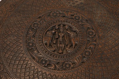 Lot 296 - Two Indian hardwood tables