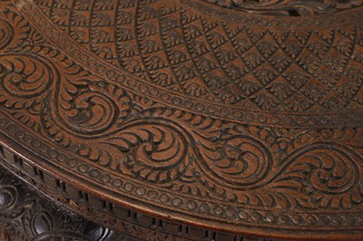Lot 296 - Two Indian hardwood tables