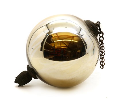 Lot 267 - A silvered Witches ball