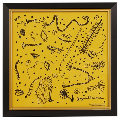 Lot 12 - Yayoi Kusama (Japanese, b.1929)