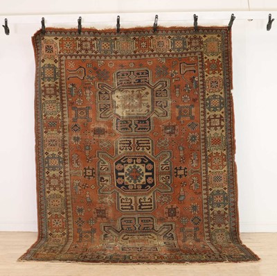 Lot 296 - A wool carpet