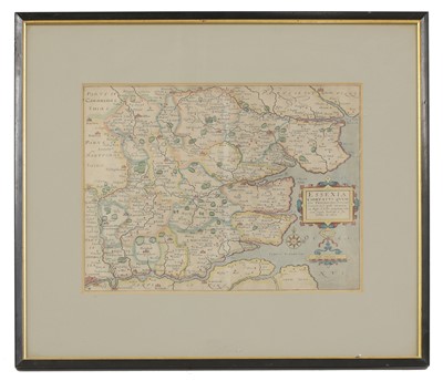 Lot 25 - Two ESSEX Maps: 1- Speed, John: Essex devided into Hundreds