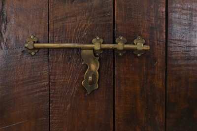 Lot 143 - A pair of carved hardwood doors in the French Louis XV-style