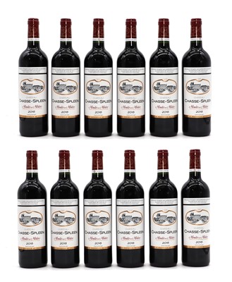 Lot 74 - Chateau Chasse-Spleen, Moulis-en-Medoc 2016 (12, in two OWCs)