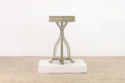 Lot 543 - A painted jardinière on stand