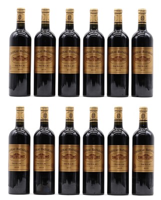 Lot 58 - Chateau Batailley, Pauillac, 2015 (12, OWC)