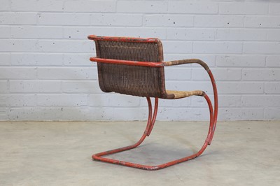Lot 191 - An 'MR20' cantilever armchair