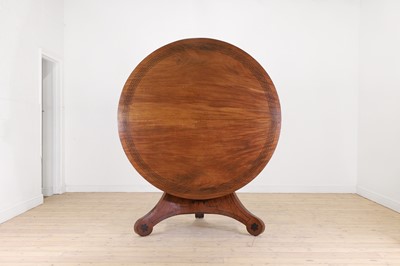 Lot 270 - A Regency mahogany and ebony-inlaid centre table after a design by Thomas Hope
