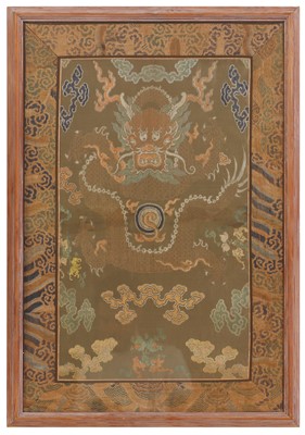 Lot 270 - A Chinese brocade textile