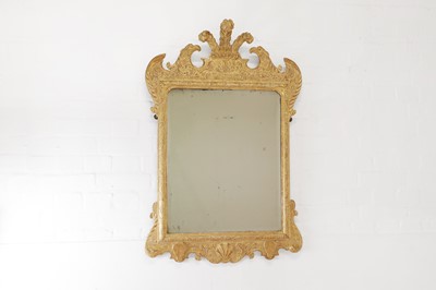 Lot 79 - A gilt-gesso pier glass