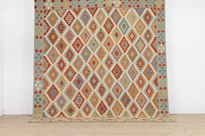 Lot 433 - An Afghan kilim rug
