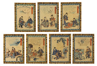 Lot 193 - Utagawa Kunisada 'Toyokuni II' (Japanese, 1823-1880)