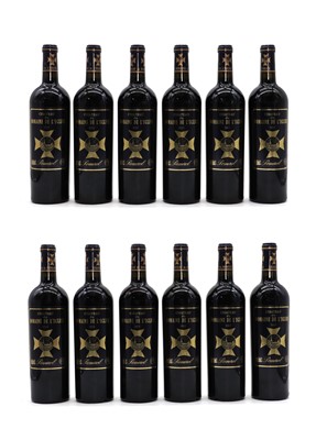 Lot 81 - Chateau du Domaine de l'Eglise, Pomerol, 2013 (12, in two OWCs)