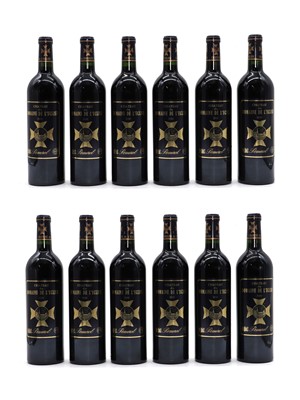 Lot 79 - Chateau du Domaine de l'Eglise, Pomerol, 2010 (12, in two OWCs)