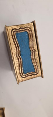 Lot 100 - A pair of Tiffany Studios 'His and Hers' stamp boxes