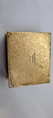 Lot 100 - A pair of Tiffany Studios 'His and Hers' stamp boxes