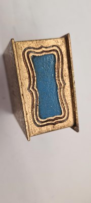 Lot 100 - A pair of Tiffany Studios 'His and Hers' stamp boxes