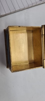 Lot 100 - A pair of Tiffany Studios 'His and Hers' stamp boxes