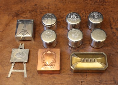 Lot 149 - A collection of stamp boxes
