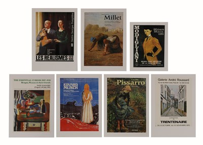 Lot 434 - Seven exhibition posters