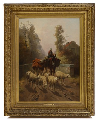 Lot 274 - Frans de Beul (Belgian, 1848-1919)