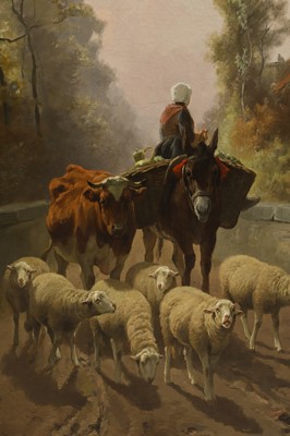 Lot 274 - Frans de Beul (Belgian, 1848-1919)