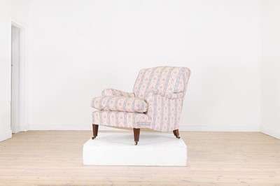 Lot 83 - A 'Bridgewater' armchair by Howard & Sons