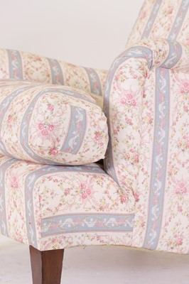 Lot 83 - A 'Bridgewater' armchair by Howard & Sons