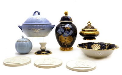 Lot 400 - A Bing and Grondahl porcelain tureen and cover