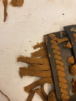 Lot 116 - A collection of Japanese armour parts