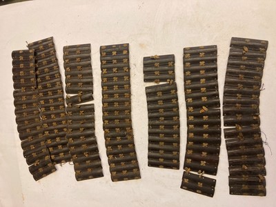 Lot 116 - A collection of Japanese armour parts