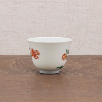 Lot 56 - A Chinese wucai cup