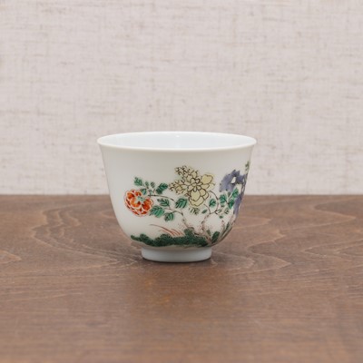 Lot 56 - A Chinese wucai cup